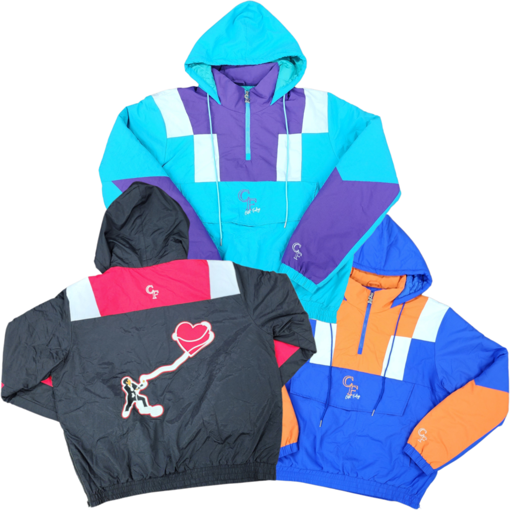 90’s Retro Pull-Over Jacket